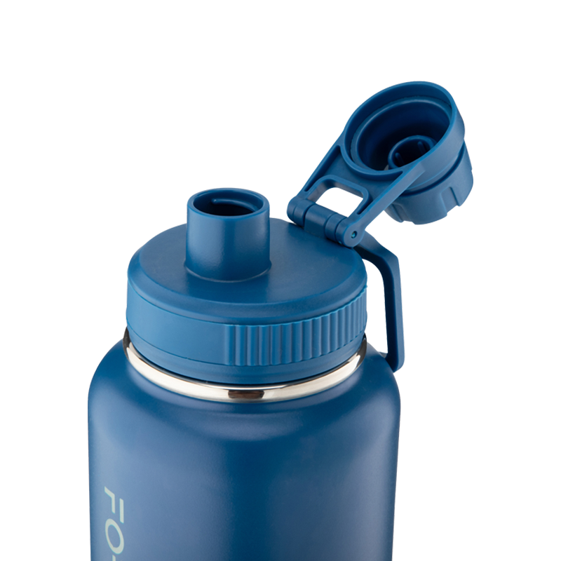 Built for Athletes - Flow Bottle - Regal Blue 1L