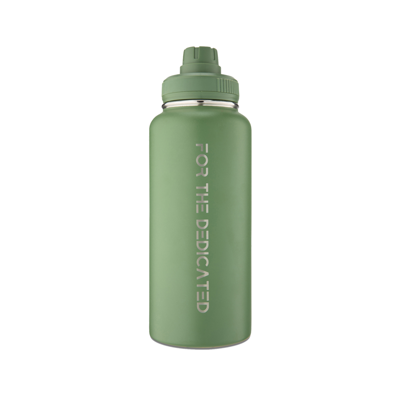 Built for Athletes - Flow Bottle - Washed Green 1L