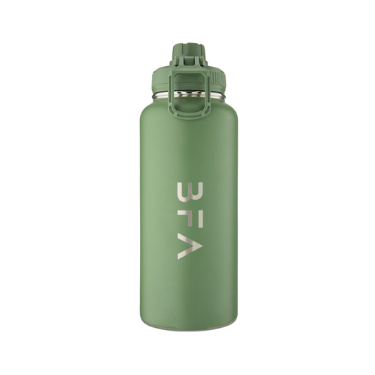Built for Athletes - Flow Bottle - Washed Green 1L