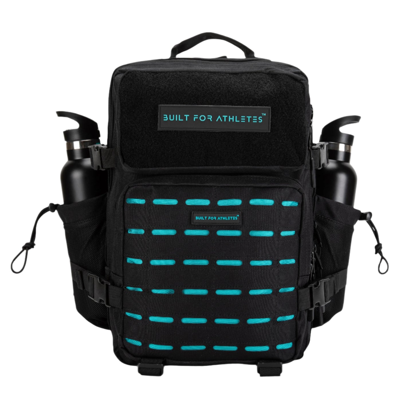 Built for Athletes - Hero 3.0 Backpack - 25L - Black & Aqua