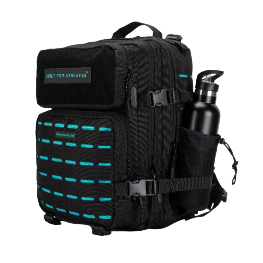 Built for Athletes - Hero 3.0 Backpack - 25L - Black & Aqua
