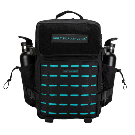 Built for Athletes - Hero Backpack Compact - Black & Aqua