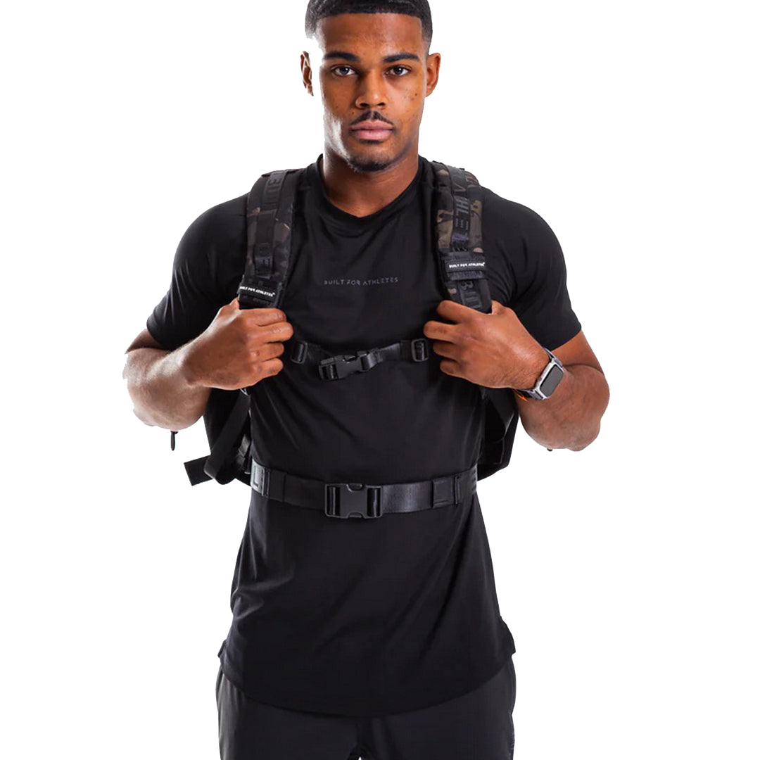 Built for Athletes - Hero Backpack Plus - Black Camo