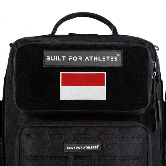 Built for Athletes - Patch - Indonesia Flag