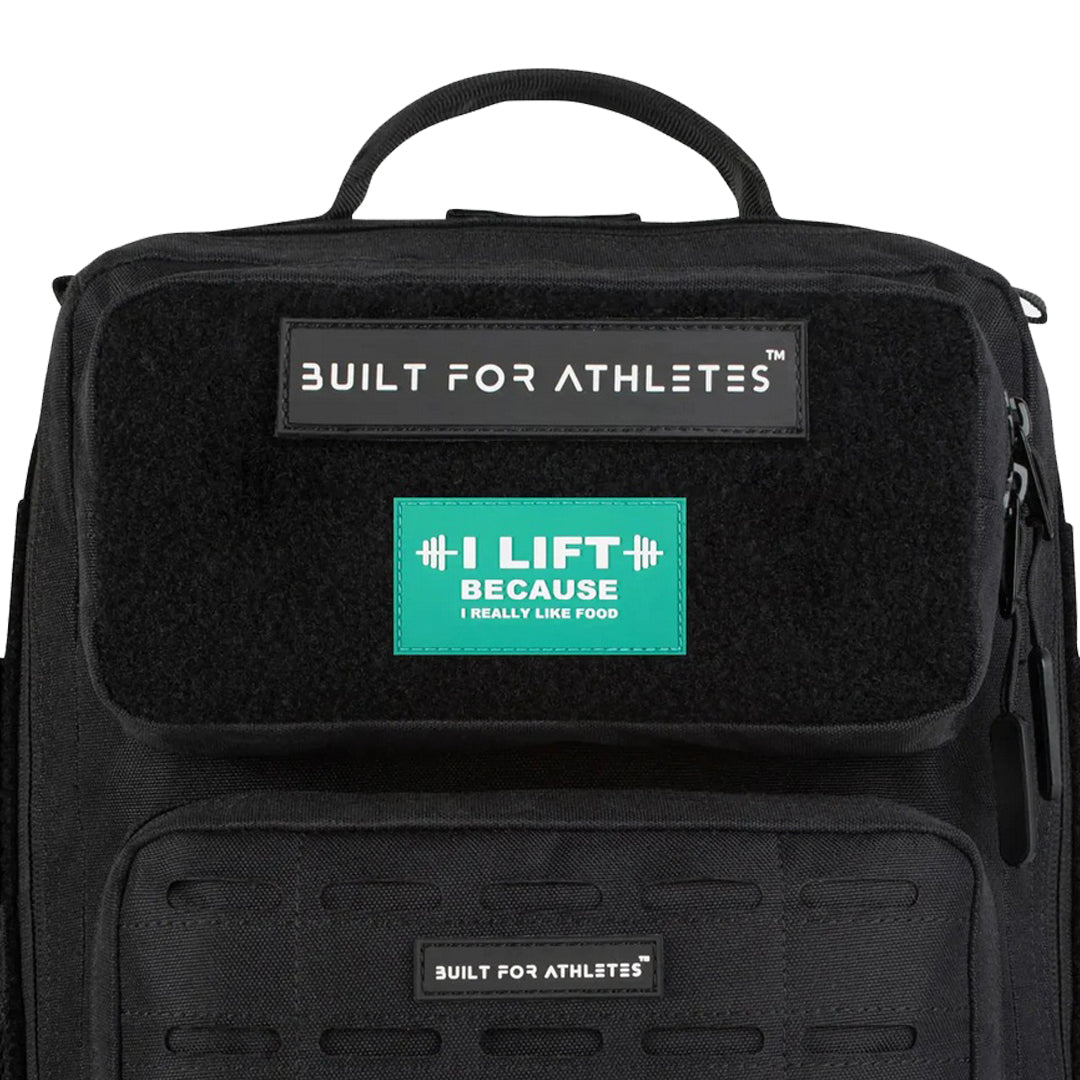 Built for Athletes - Patch -  I Lift Because I Really Like Food Patch