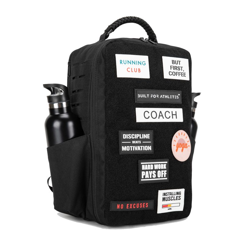 Built for Athletes - Pro Gym Backpack - 20L - Black