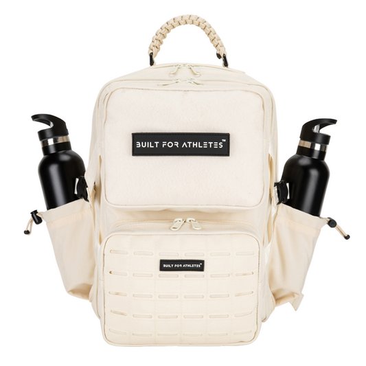 Built for Athletes - Pro Gym Backpack - 25L - Winter White