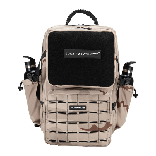 Built for Athletes - Pro Series 45L Gym Backpack - Desert Camo