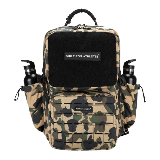 Built for Athletes - Pro Series 45L Gym Backpack - Army Camo