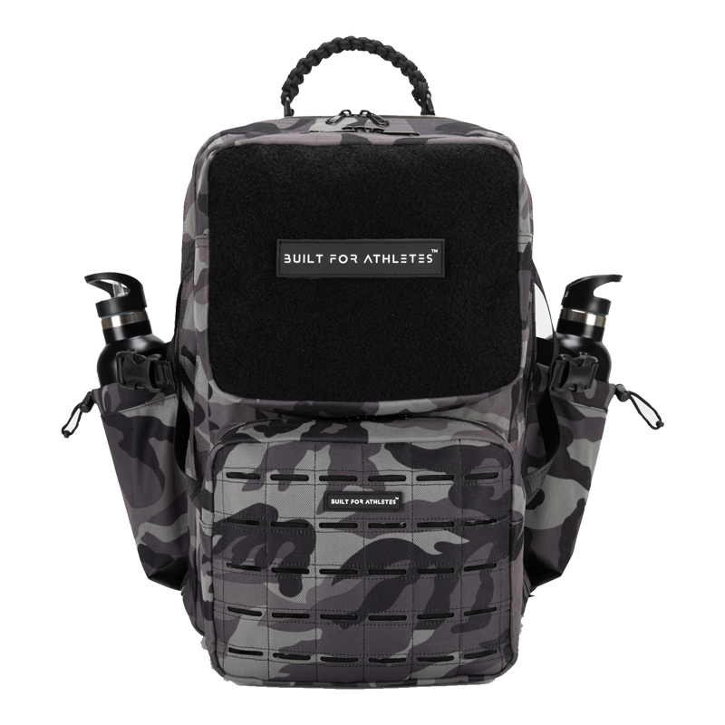 Built for Athletes - Pro Series Backpack Plus - Grey Camo