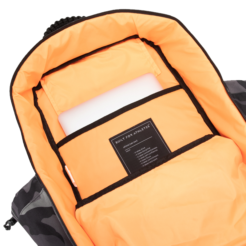 Built for Athletes - Pro Series Backpack Plus - Grey Camo