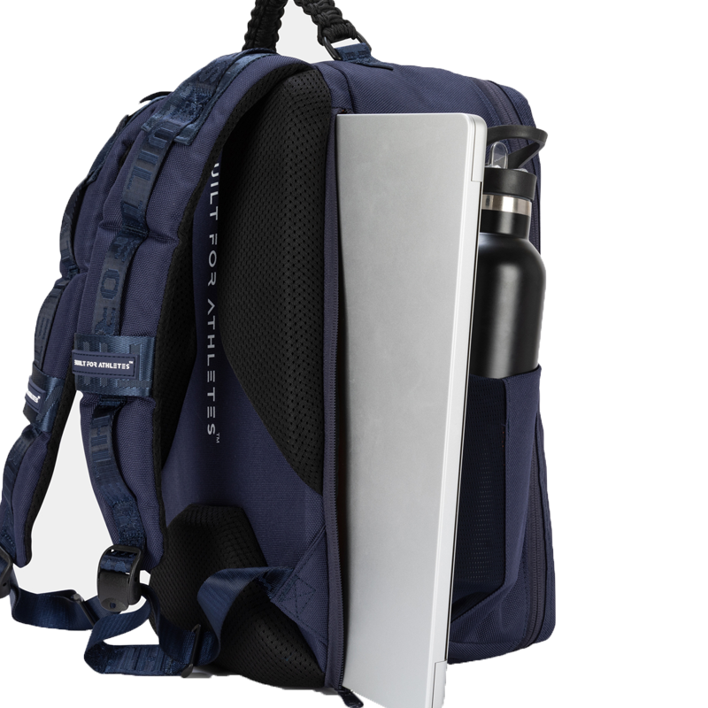 Built for Athletes - The Signature Backpack - Navy