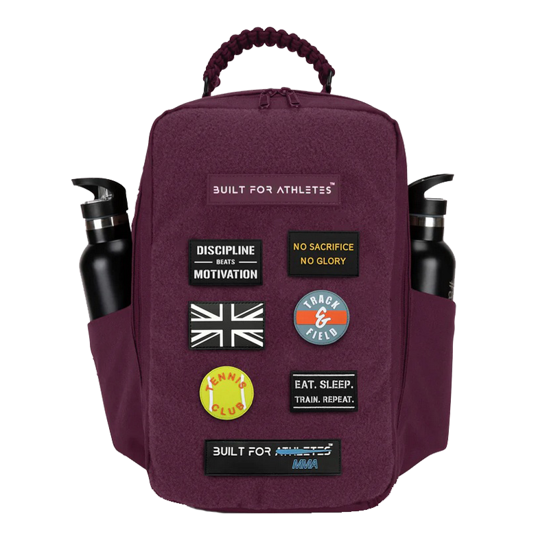 Built for Athletes - The Signature Backpack - Plum