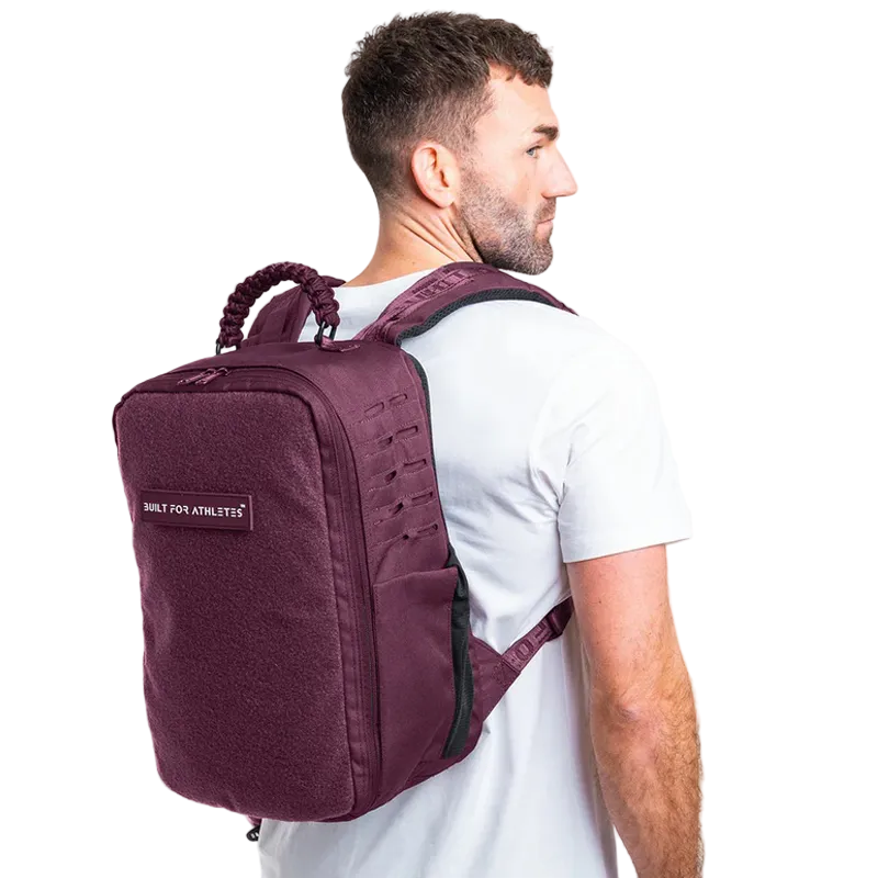 Built for Athletes - The Signature Backpack - Plum