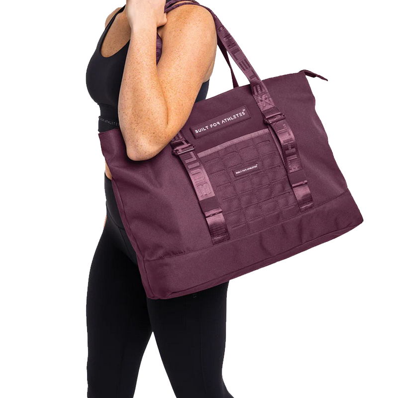 Built for Athletes - Tote Bag Plus - Plum