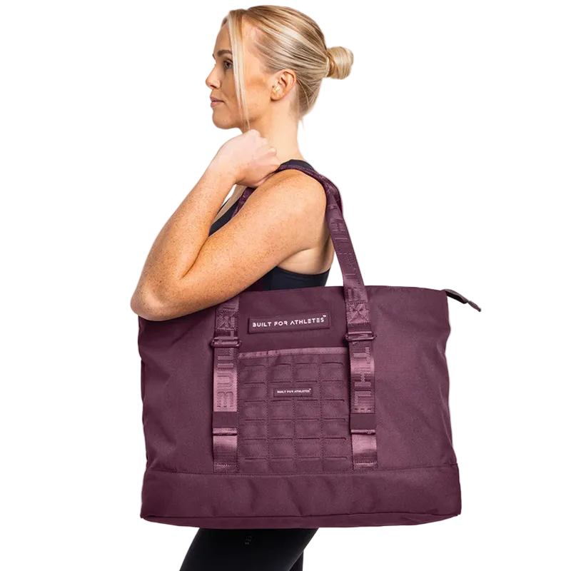 Built for Athletes - Tote Bag Plus - Plum