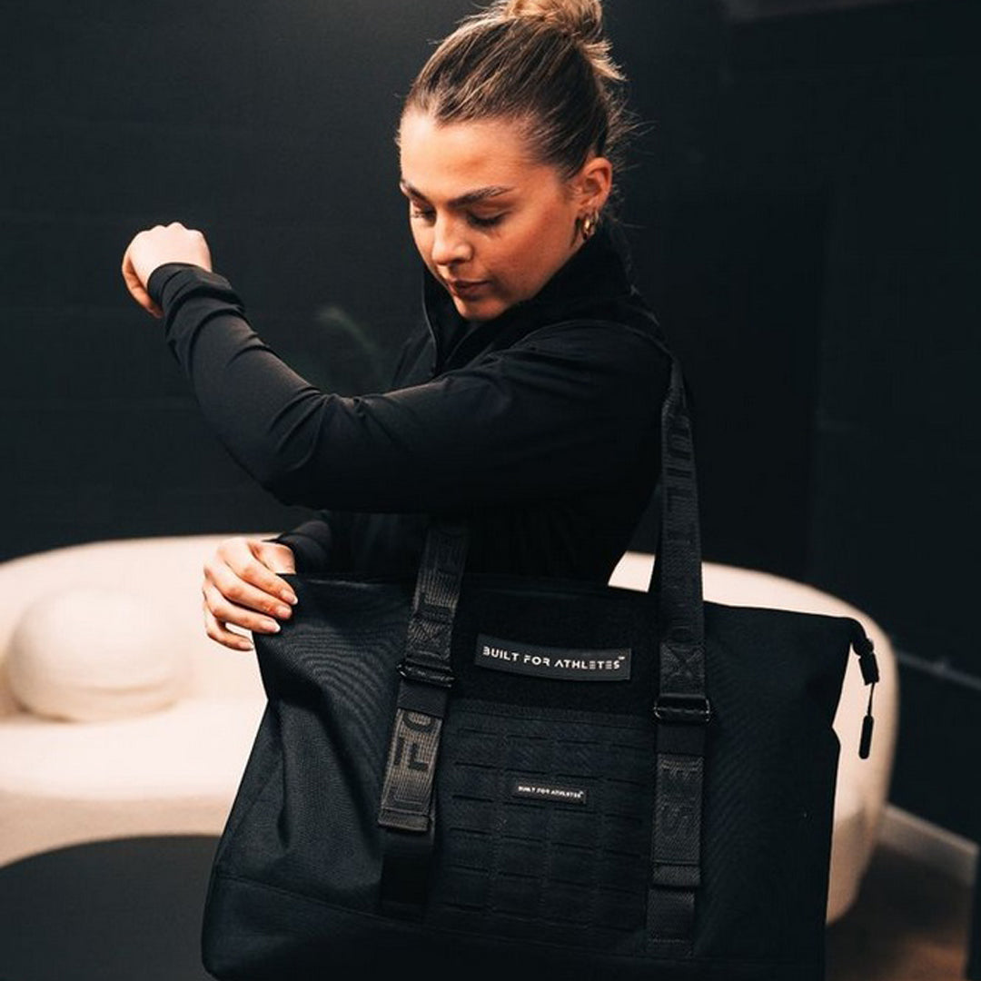 Built for Athletes - Tote Bag Plus - Black