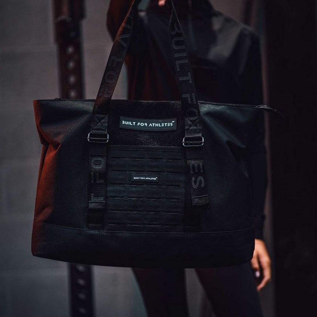 Built for Athletes - Tote Bag Plus - Black