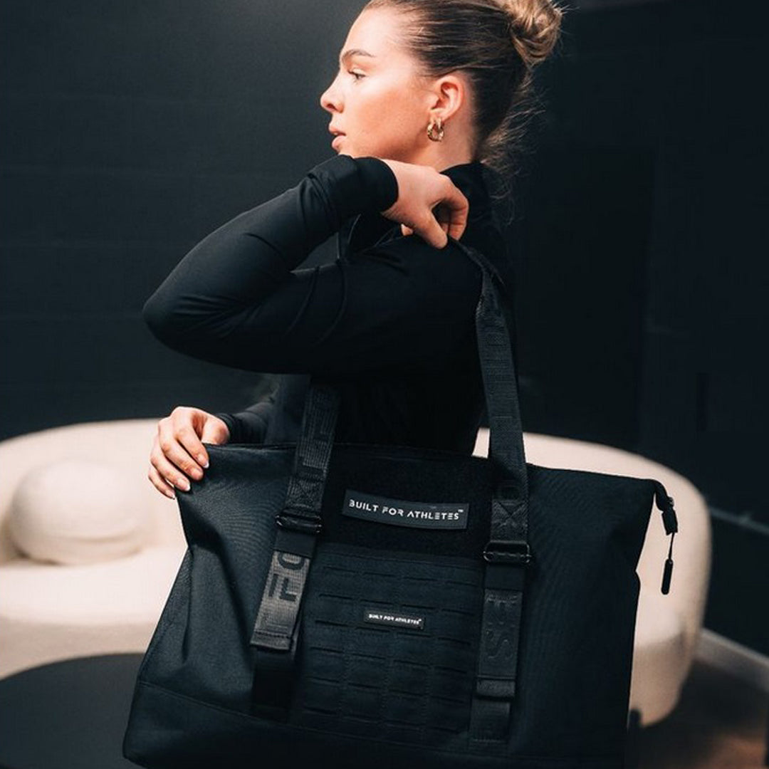 Built for Athletes - Tote Bag Plus - Black