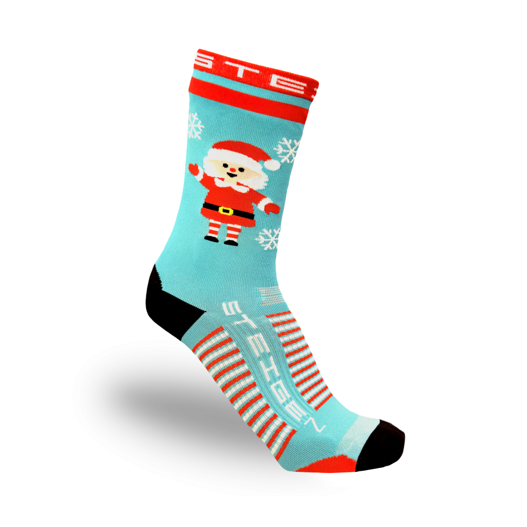 Steigen - 3/4 Length Running Socks - Christmas
