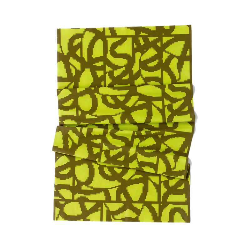 Ciele - BFCollar - All Over Loopy Tile - Lime Green - Unisex