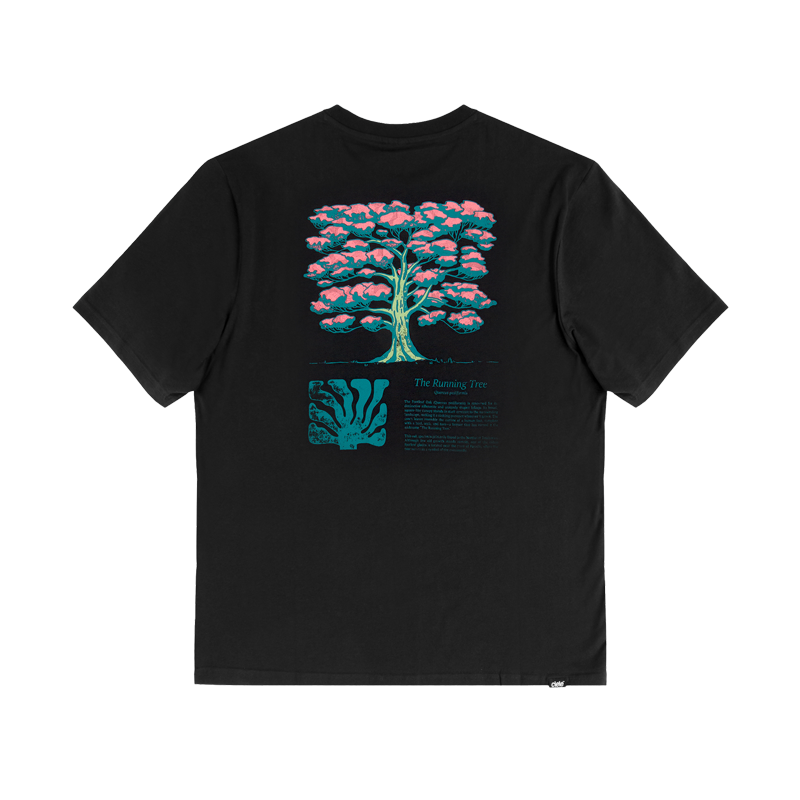Ciele - ORTShirt - The Running Tree - Black - Unisex
