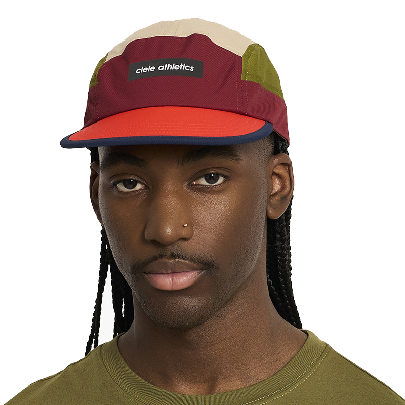 Ciele - GOCap - Field - Iconic Bar - Crimson Red/Terrain