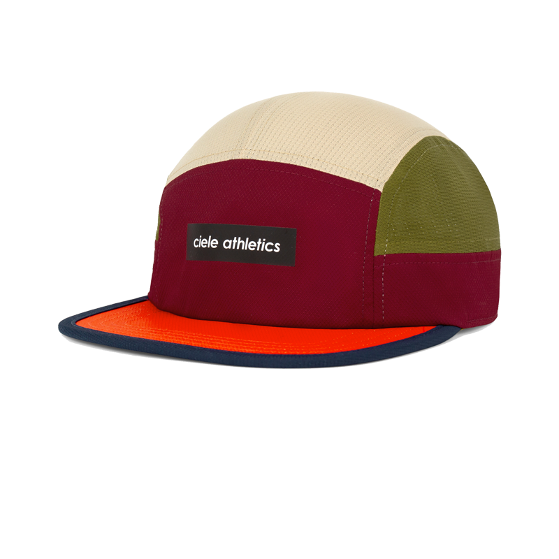 Ciele - GOCap - Field - Iconic Bar - Crimson Red/Terrain