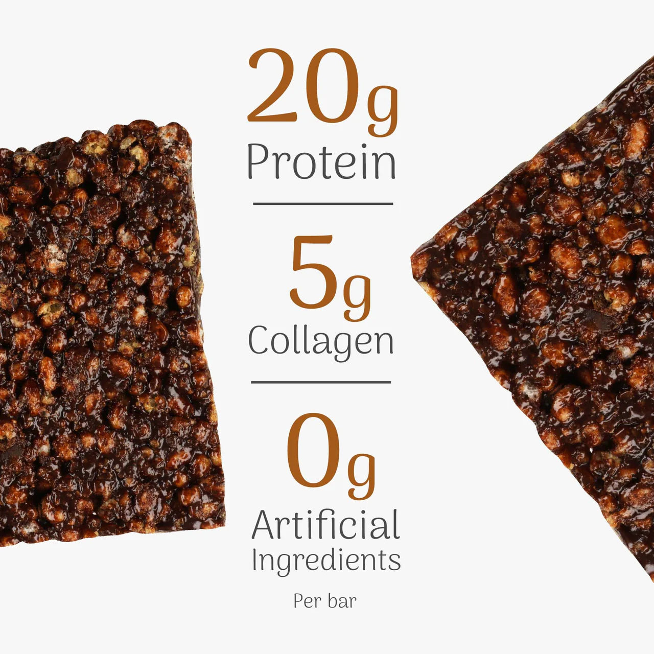 Veloforte - Protein Crunch Bar with Collagen - Cocoa & Stem Ginger