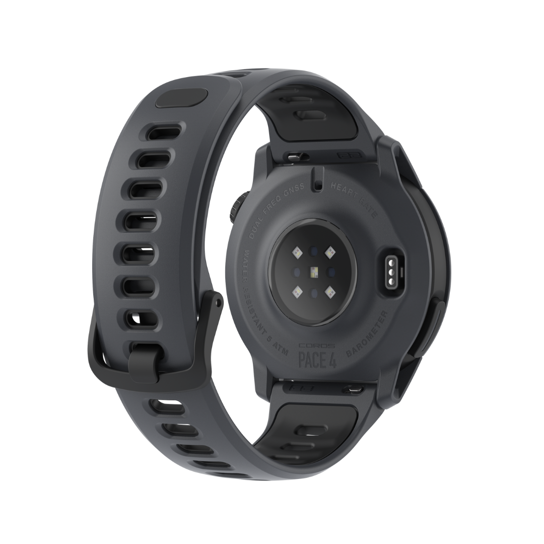 COROS - PACE 4 - GPS Sport Watch - Black (Silicone)
