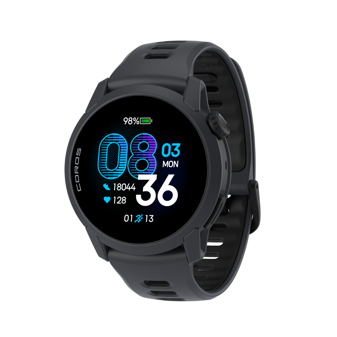 COROS - PACE 4 - GPS Sport Watch - Black (Silicone)