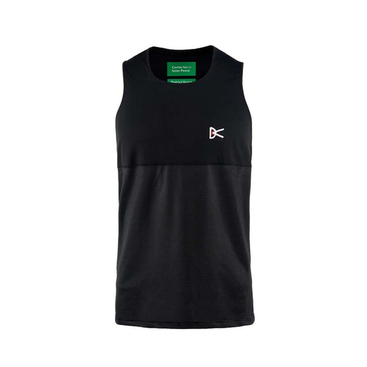 District Vision - Paneled Mesh Singlet - Black - Men's