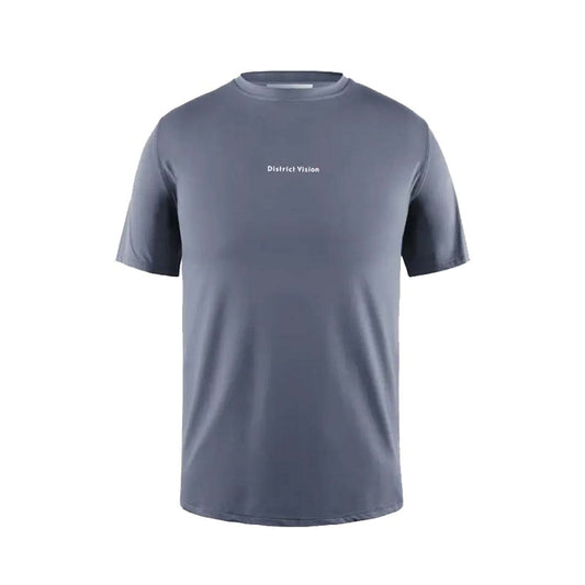 District Vision - Ultralight Aloe Short Sleeve Tee - Marine - Men's