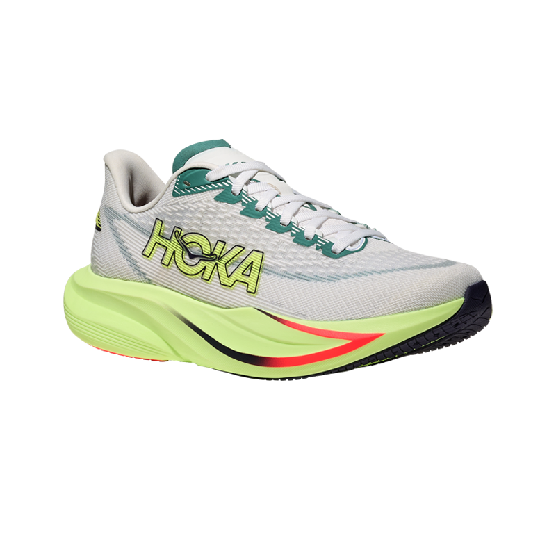 HOKA - Mach 7 - Frost/Neon Yuzu - Women's