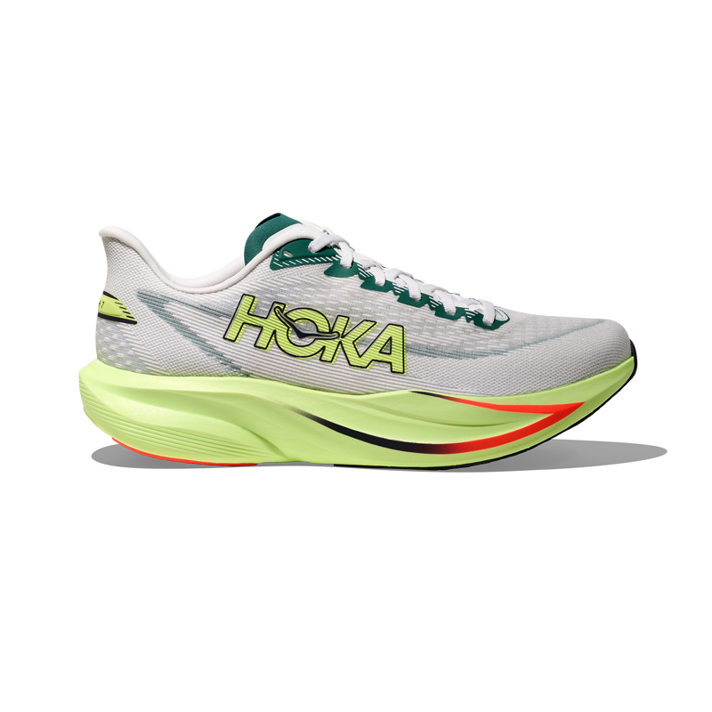 HOKA - Mach 7 - Frost/Neon Yuzu - Women's
