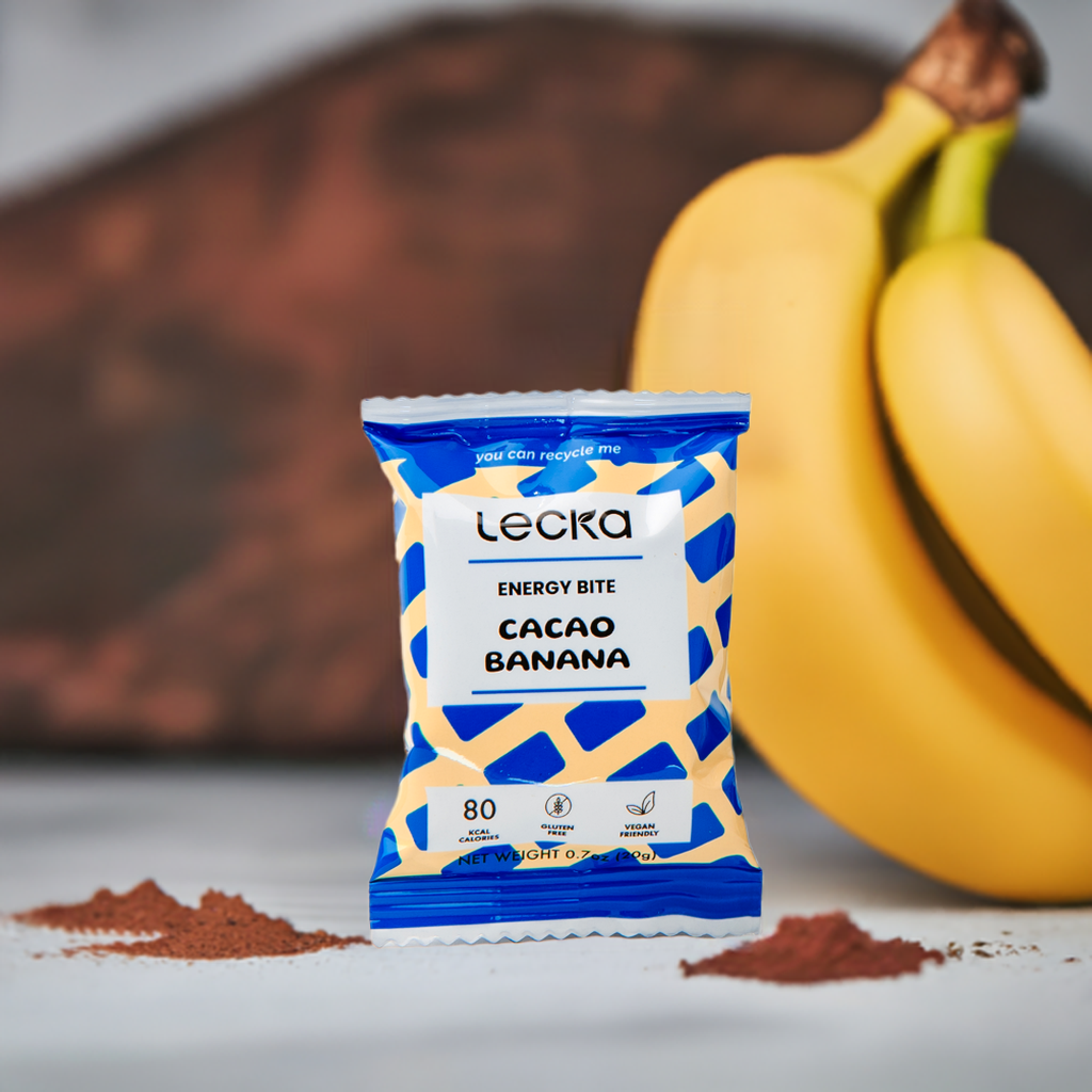 Lecka - Energy Bite - Cacao Banana (Box of 18)