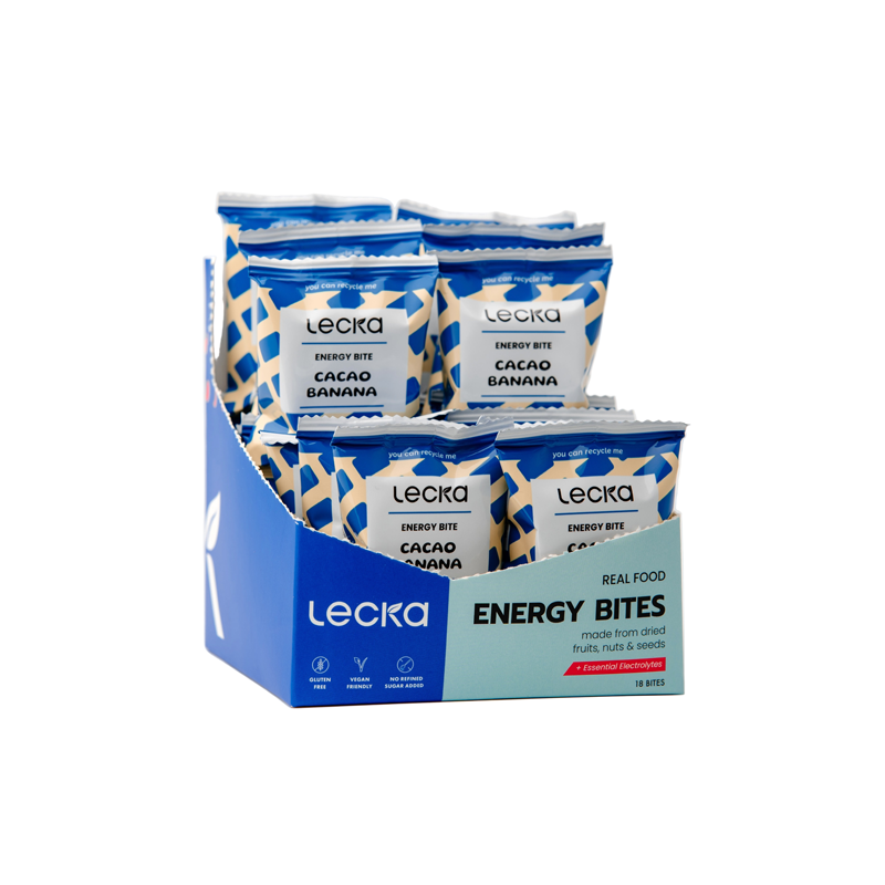 Lecka - Energy Bite - Cacao Banana (Box of 18)