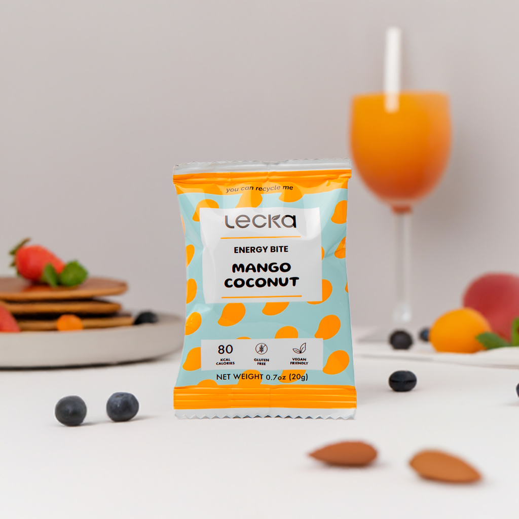 Lecka - Energy Bite - Mango Coconut (Box of 18)