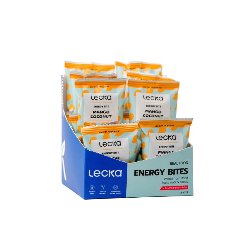 Lecka - Energy Bite - Mango Coconut (Box of 18)