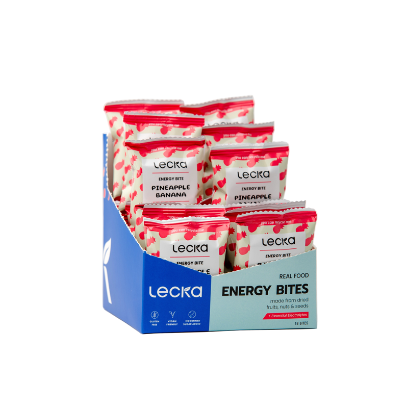 Lecka - Energy Bite - Pineapple Banana (Box of 18)