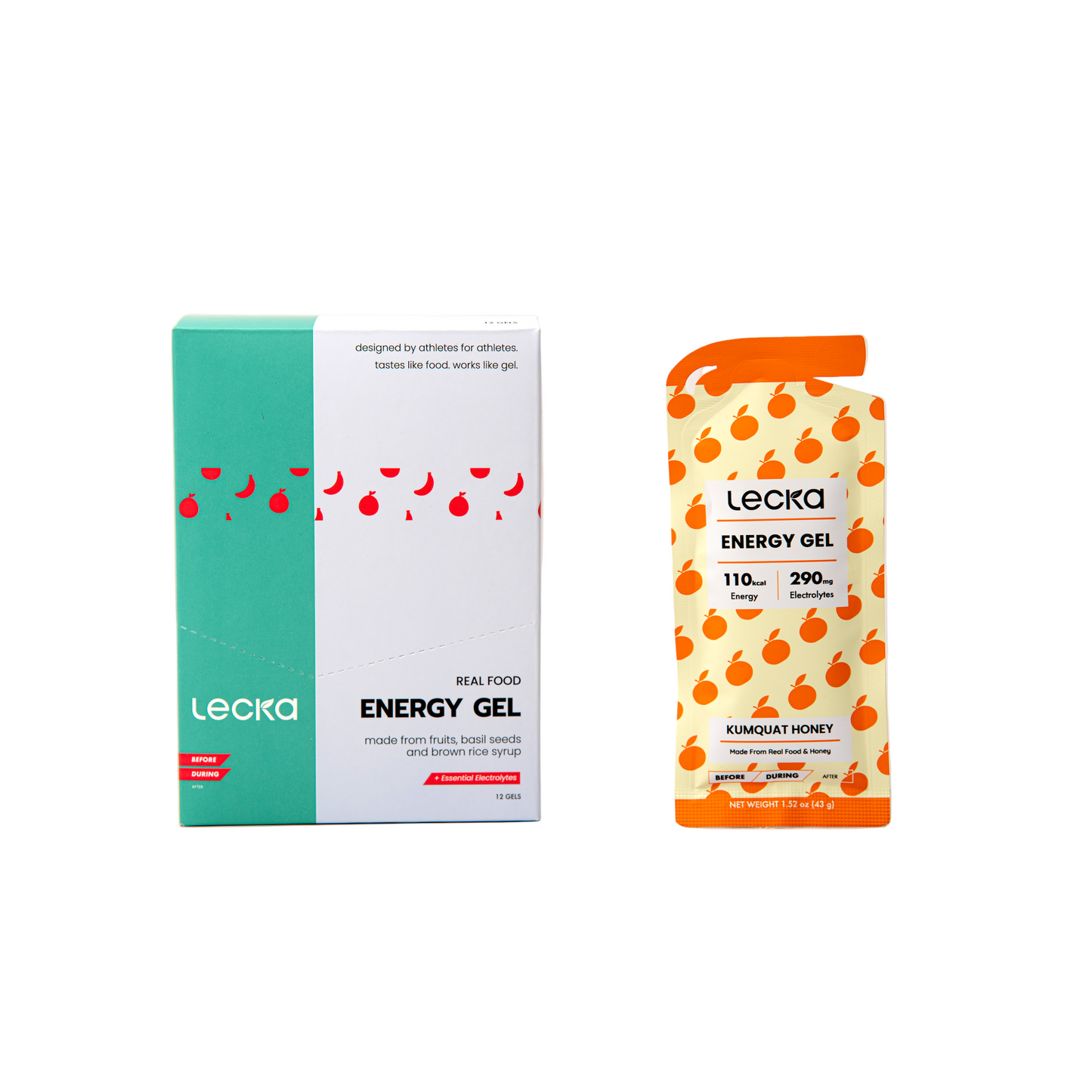 Lecka - Energy Gel - Kumquat Honey
