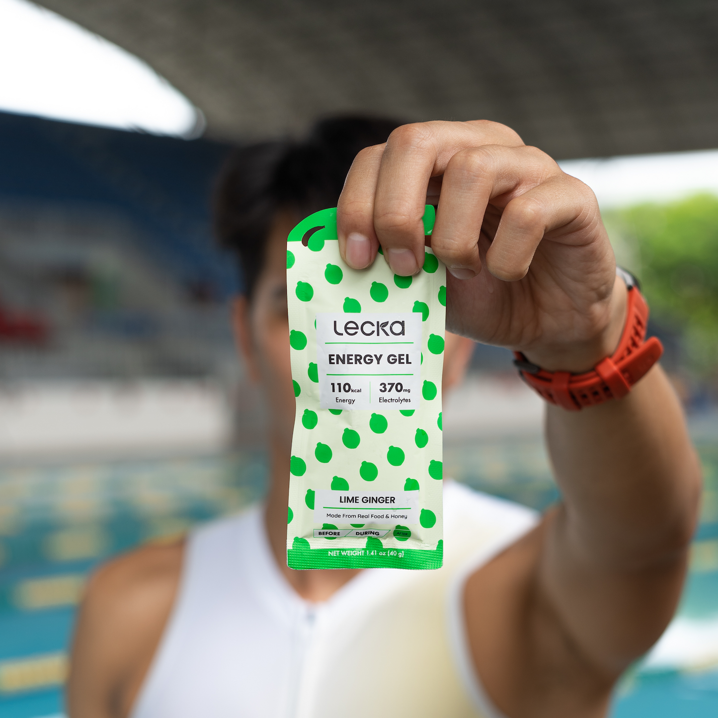 Lecka - Energy Gel - Lime Ginger