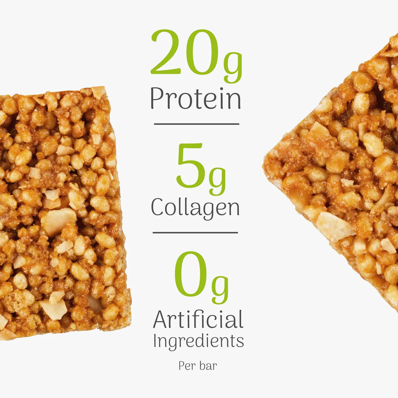 Veloforte - Protein Crunch Bar with Collagen - Lime & Coconut