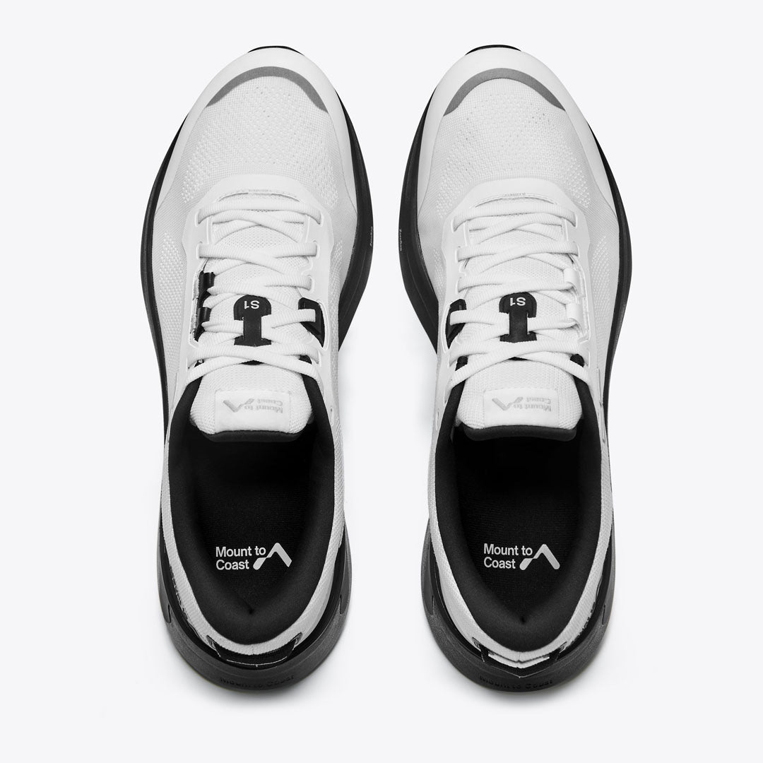 Mount To Coast - S1 - White/Black - Men's