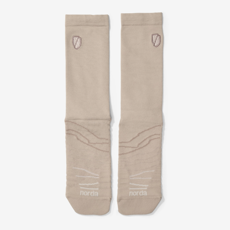 norda - Performance Sock - Cinder Taupe