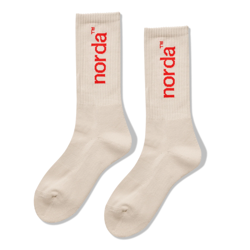 norda - Retro Sock - Cream