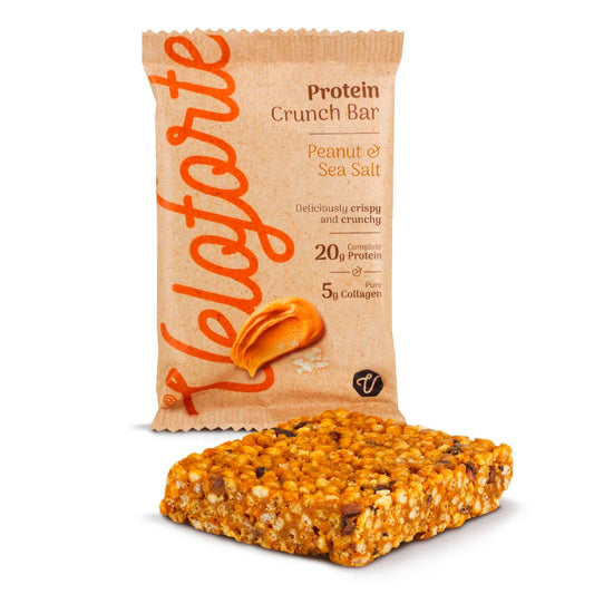 Veloforte - Protein Crunch Bar with Collagen - Peanut & Sea Salt