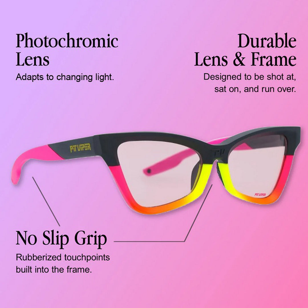 Pit Viper - The Italo Photochromic Clawdia - Photochromic Smoke