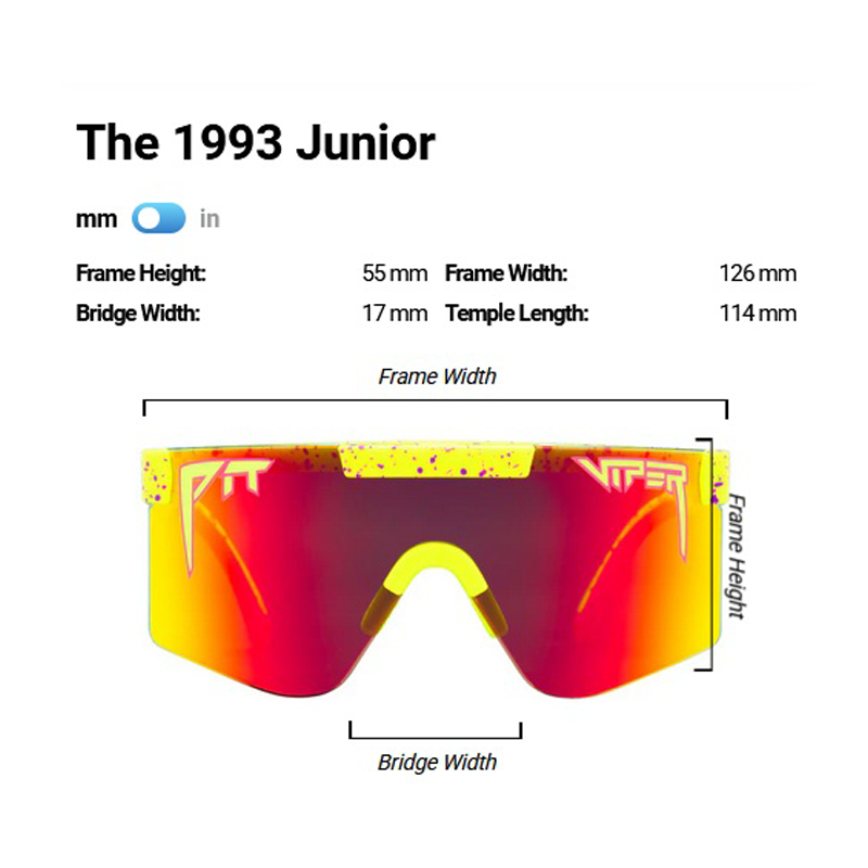 Pit Viper - The 1993 Junior - Rainbow