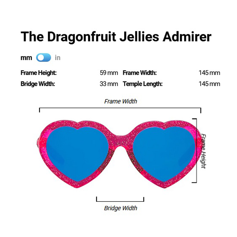Pit Viper - The Dragonfruit Jellies Admirer - Blue/Purple